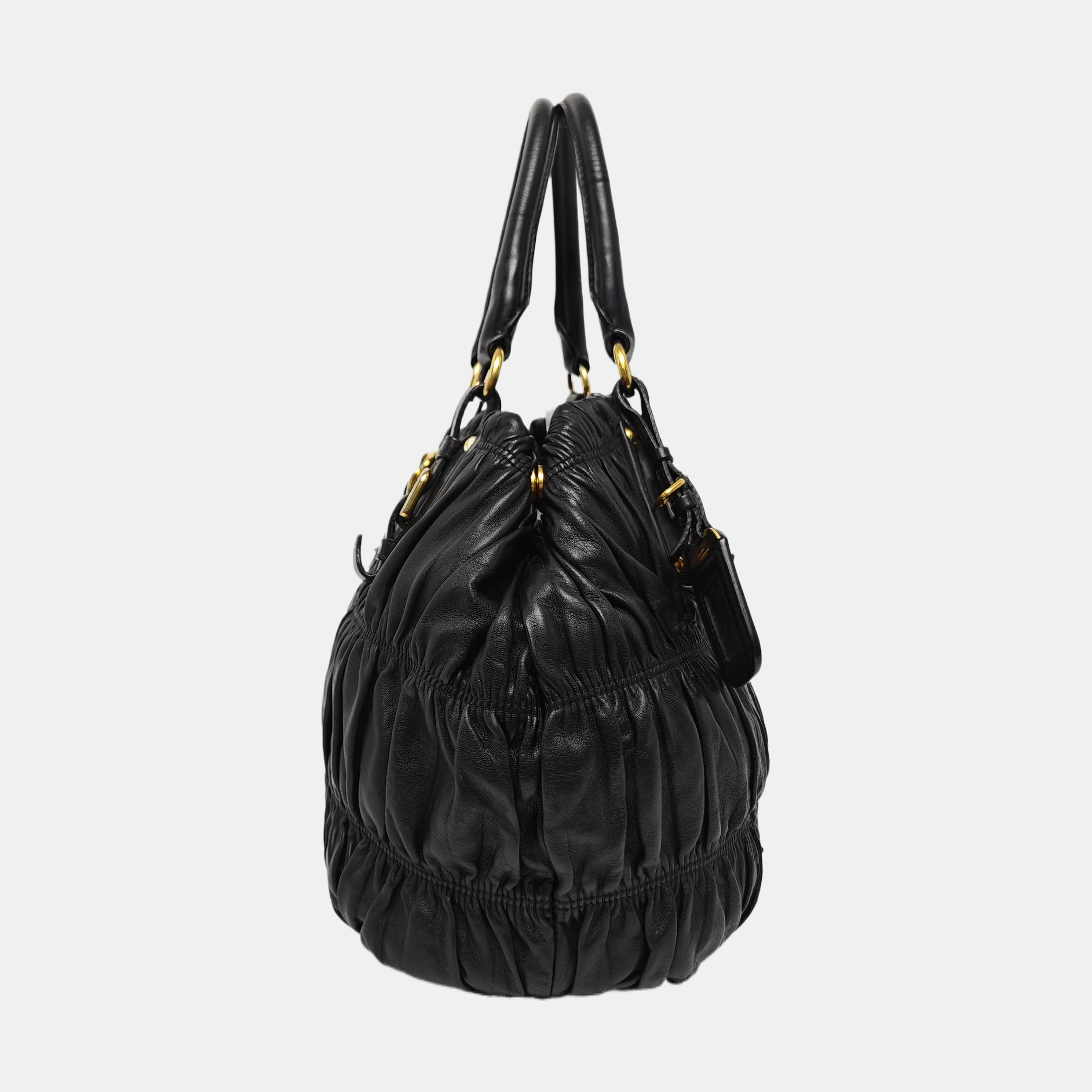 Gaufre Calfskin Black