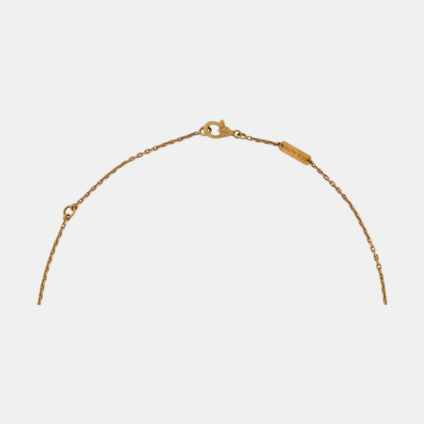 Vintage Alhambra 18k Gold Necklace