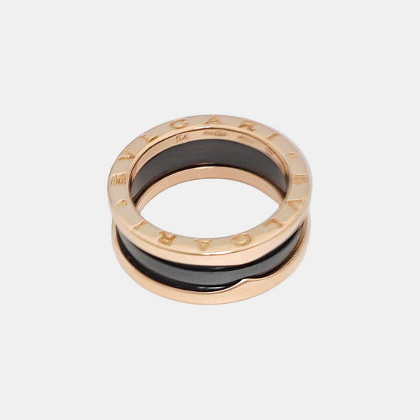 B.ZERO1 18k Rose Gold Ring EU 54