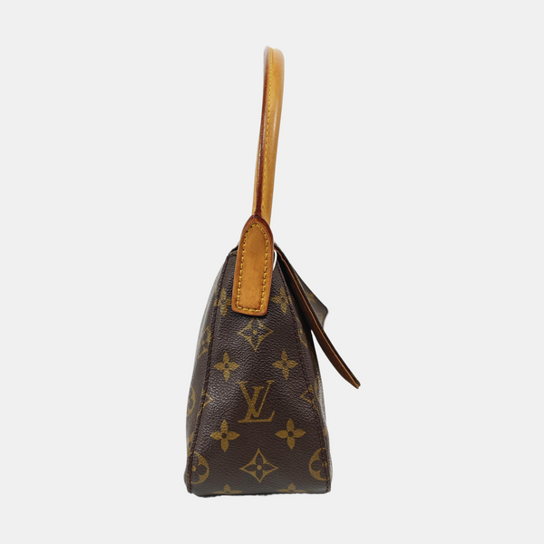 LOOPING PM Monogram Coated Canvas Brown