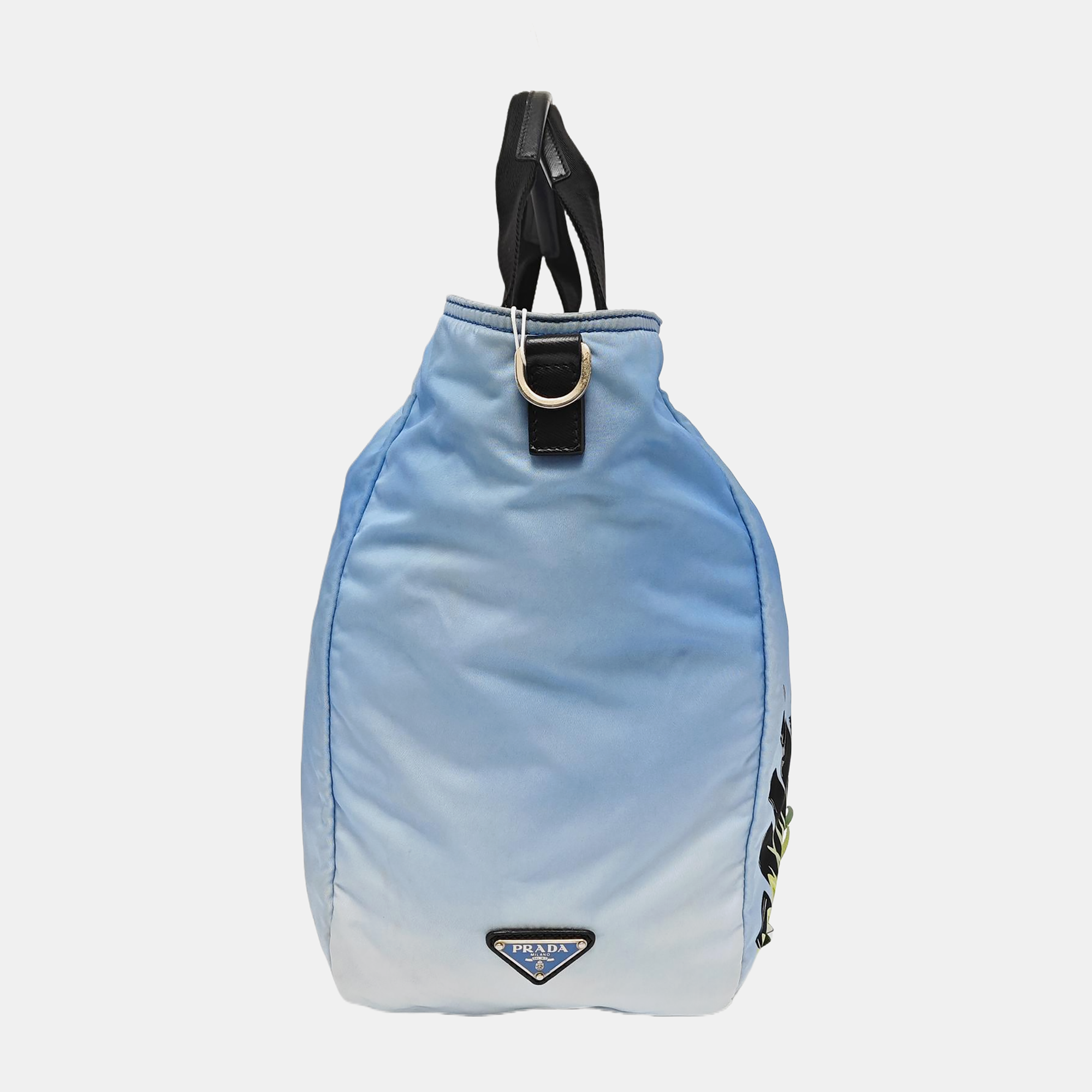 Nylon Shoulder Bag Blue
