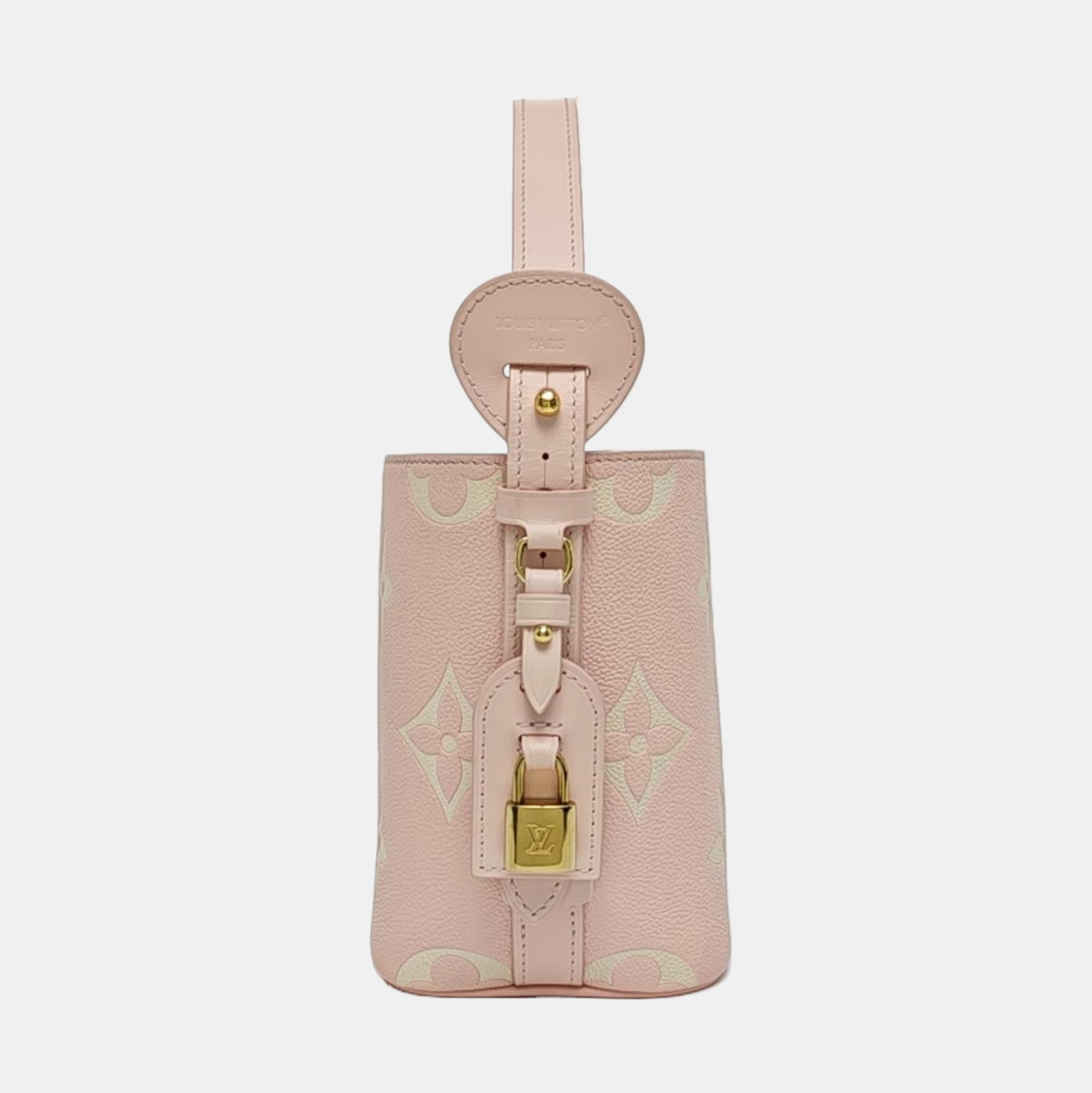 ALL IN BB Monogram Calfskin Pink