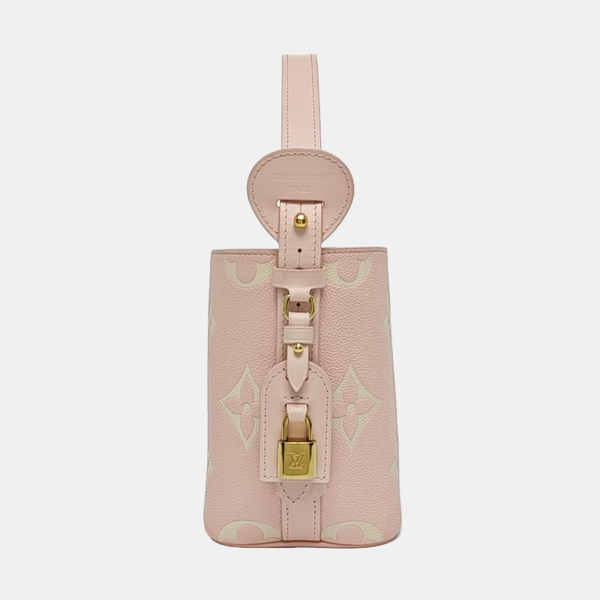 ALL IN BB Monogram Calfskin Pink