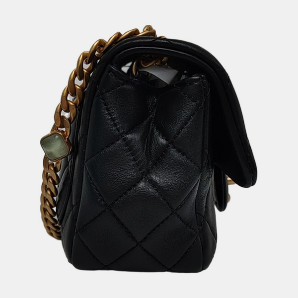 CLASSIC FLAP Mini Quilted Lambskin Black