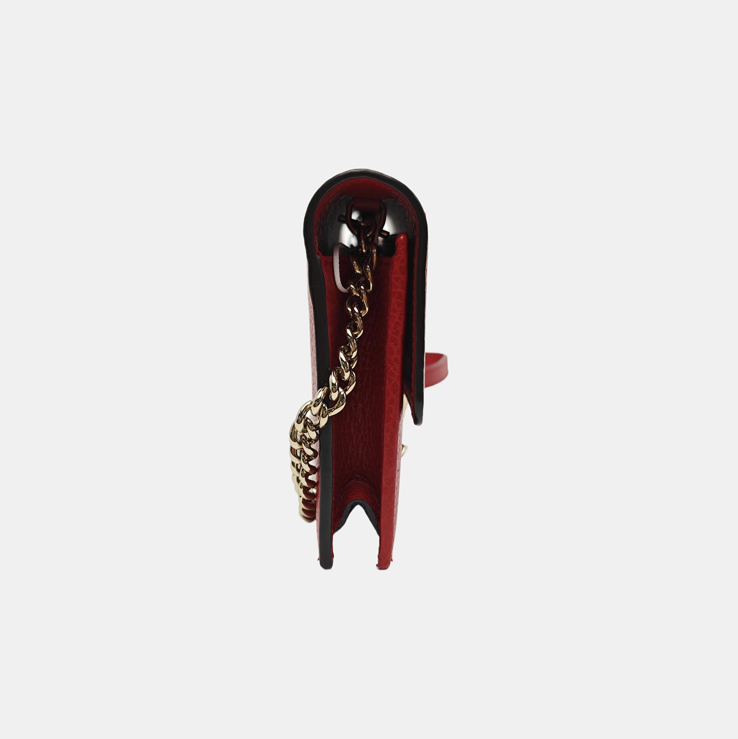 Calfskin Shoulder Bag Red