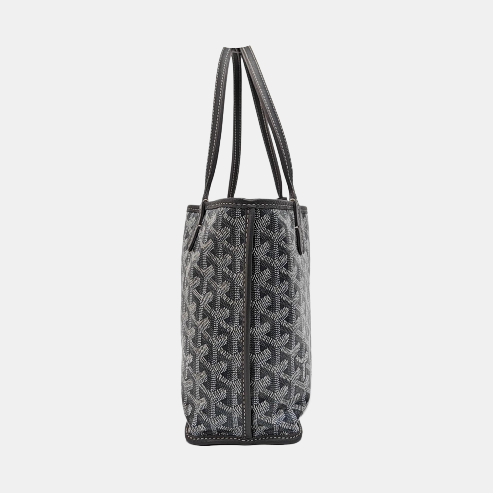 Anjou Coated Canvas Gray