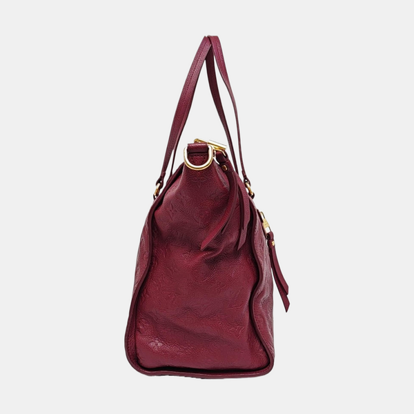 LUMINEUSE PM Monogram Calfskin Red