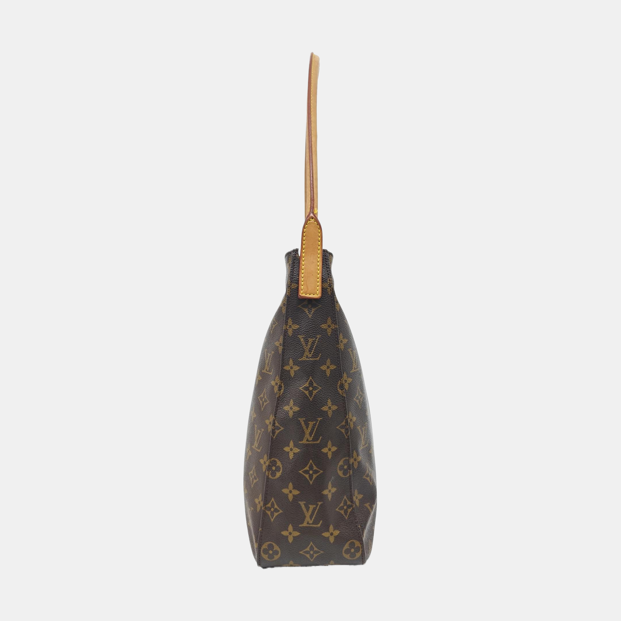 LOOPING GM Monogram Coated Canvas Brown