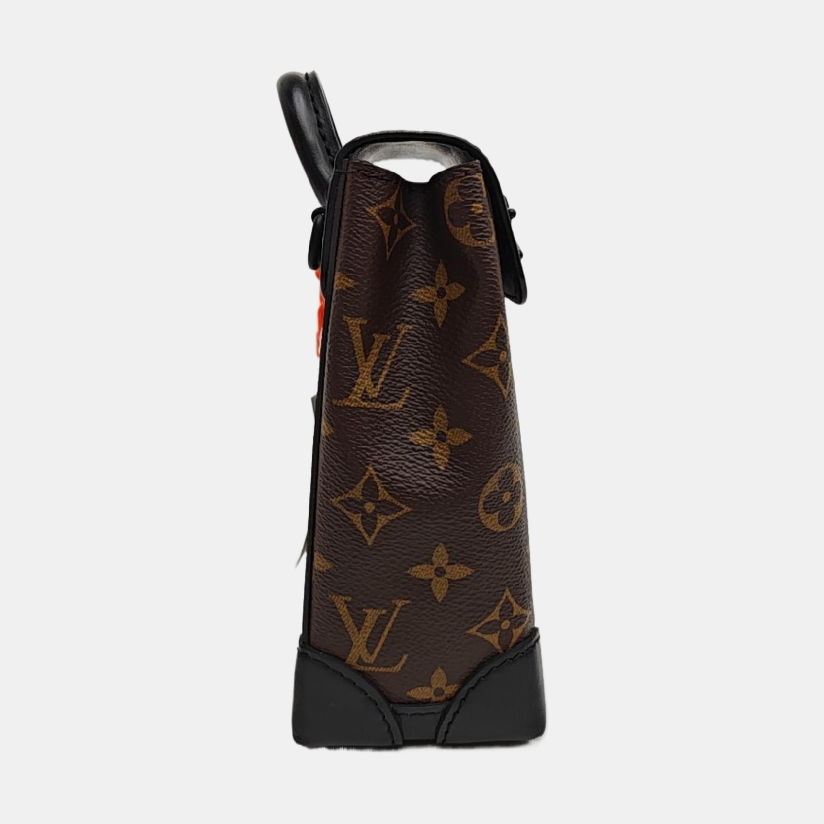 STEAMER Extra Small Monogram Coated Canvas Brown