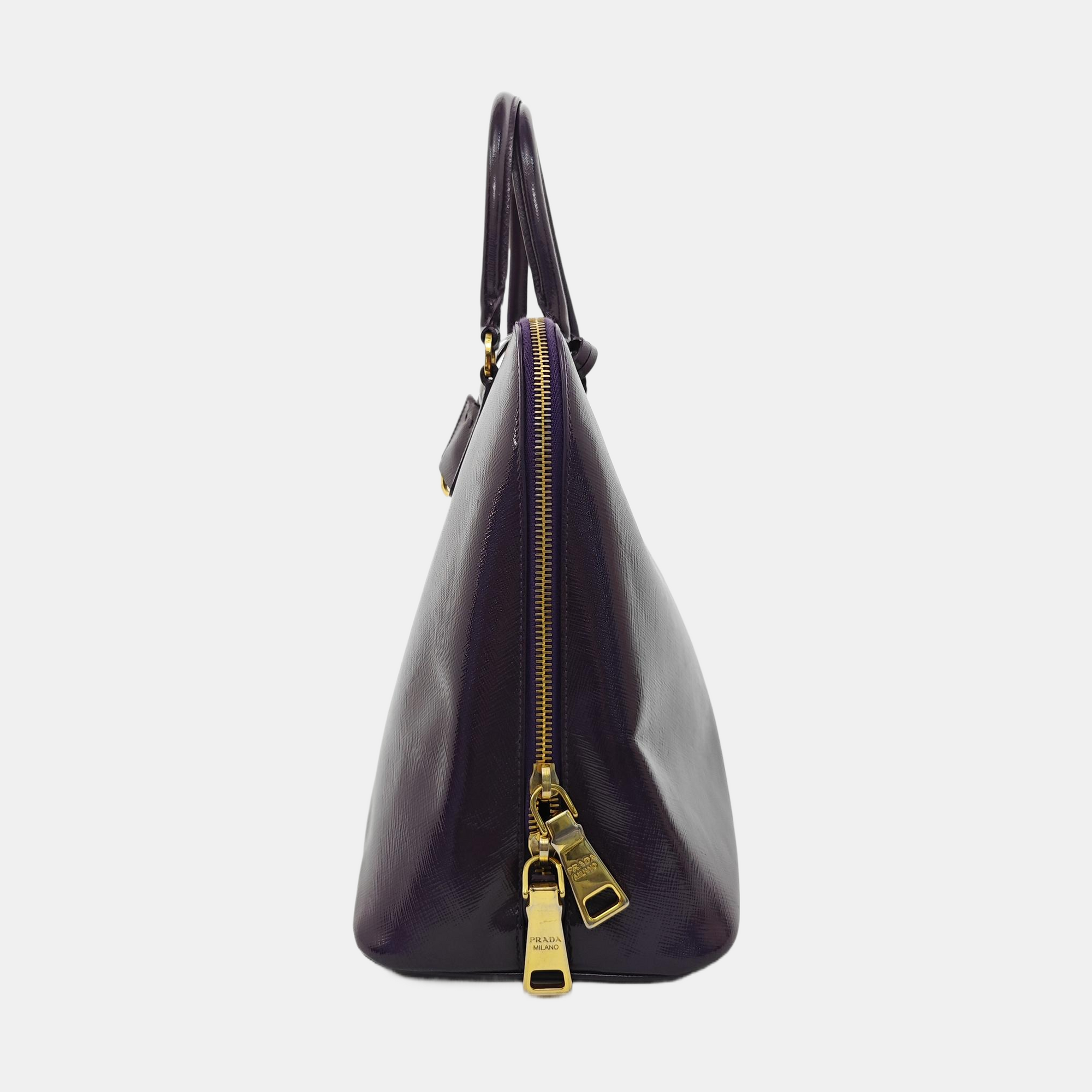 Promenade Saffiano Calfskin Purple