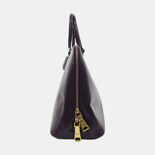 Promenade Saffiano Calfskin Purple