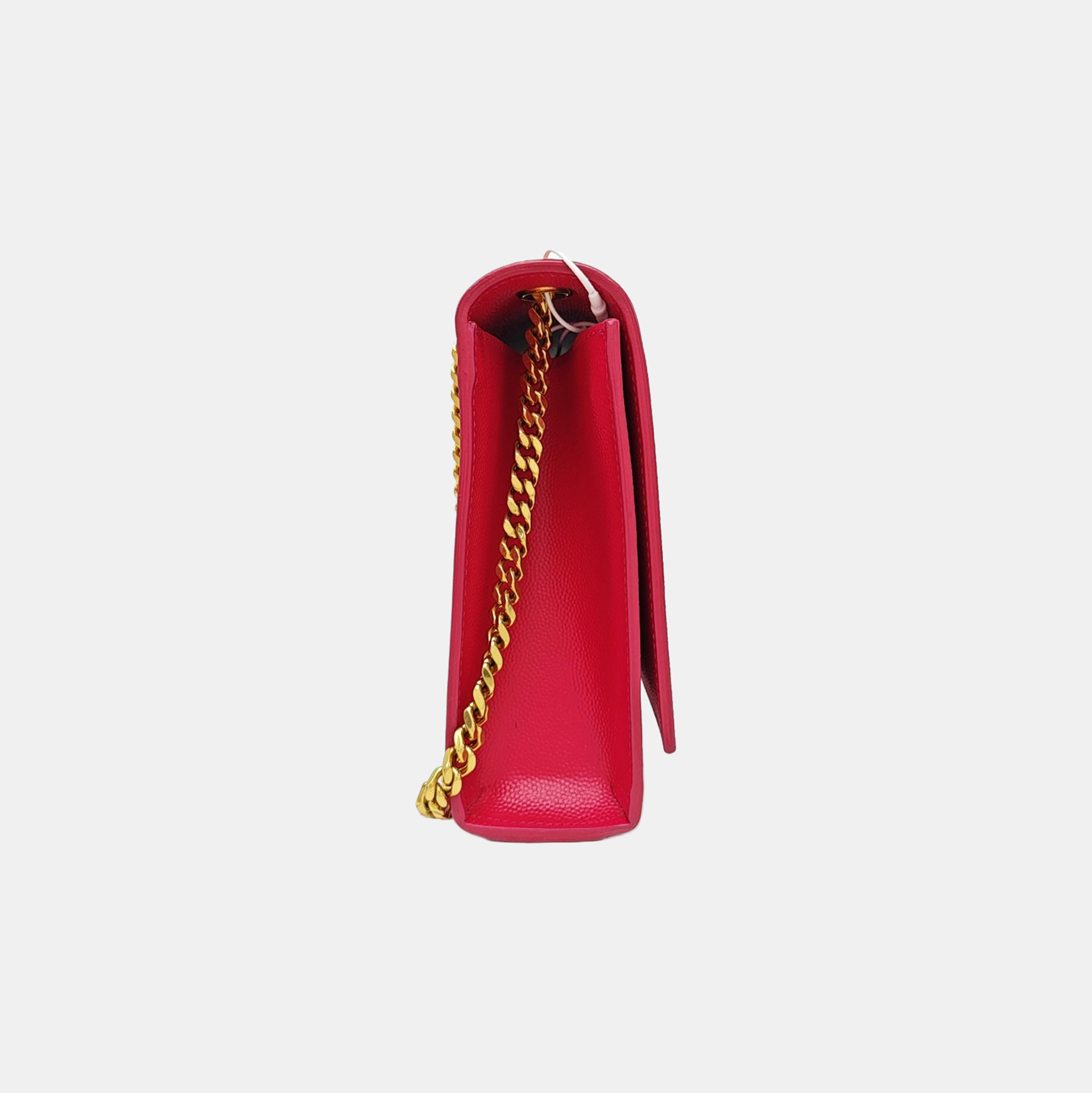 KATE Medium Calfskin Red