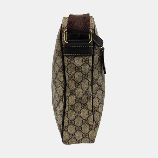 GG Supreme Monogram Coated Canvas Black