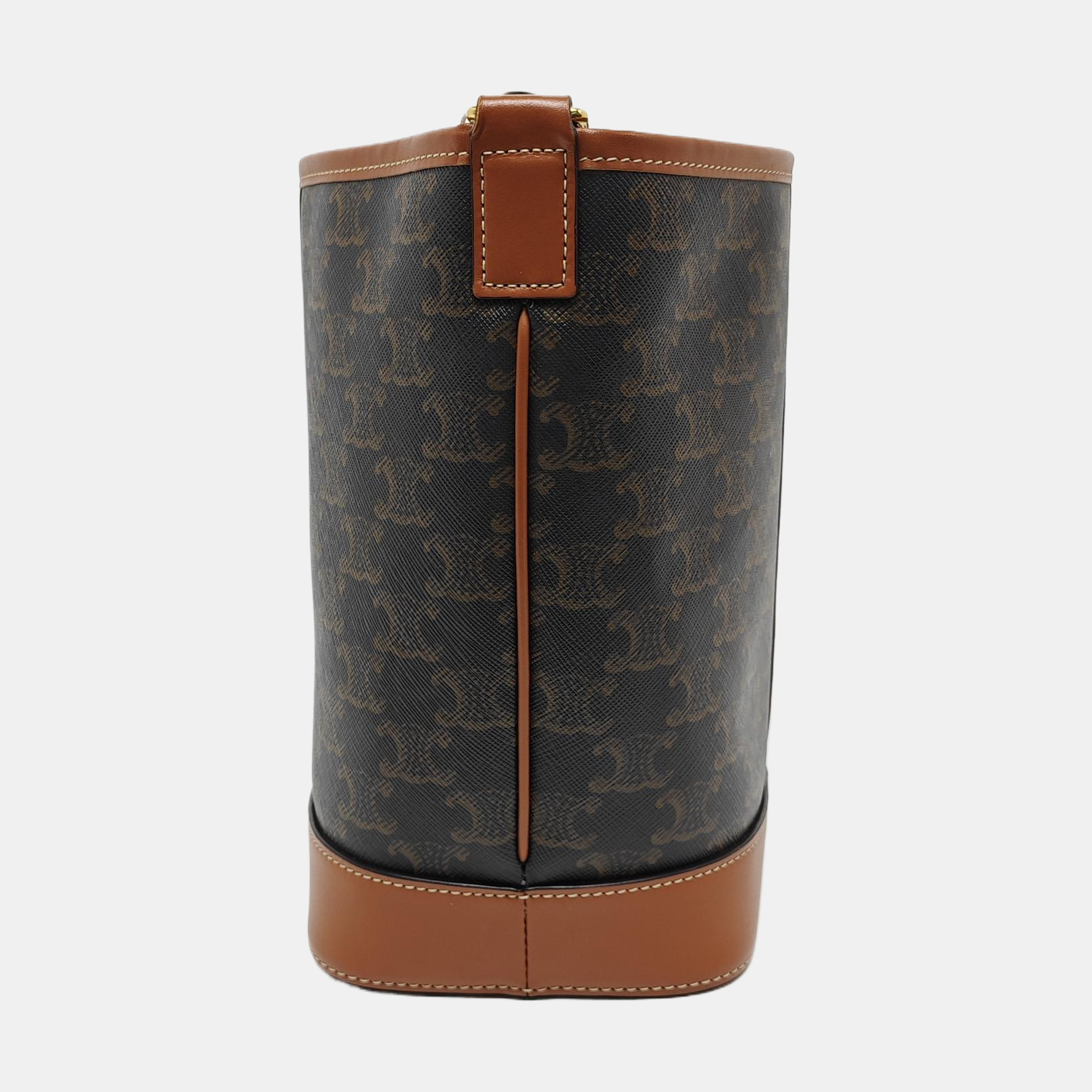 TRIOMPHE CANVAS Small Coated Canvas Brown