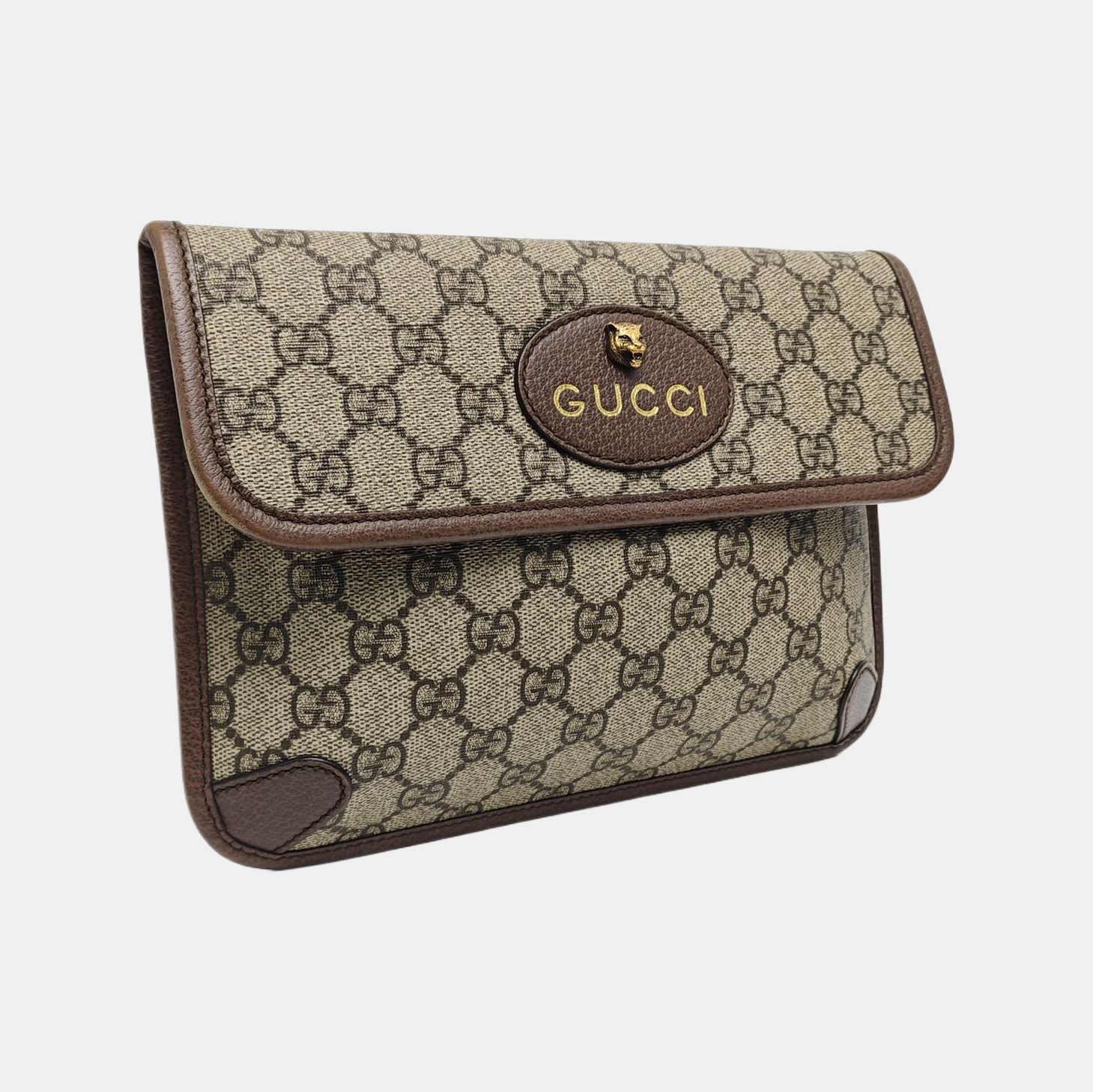 Neo Vintage Monogram Coated Canvas Beige