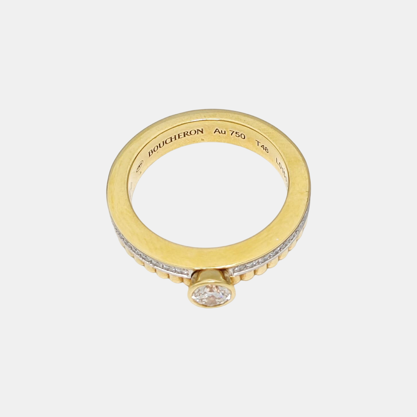 Quatre 18k Gold Ring EU 46