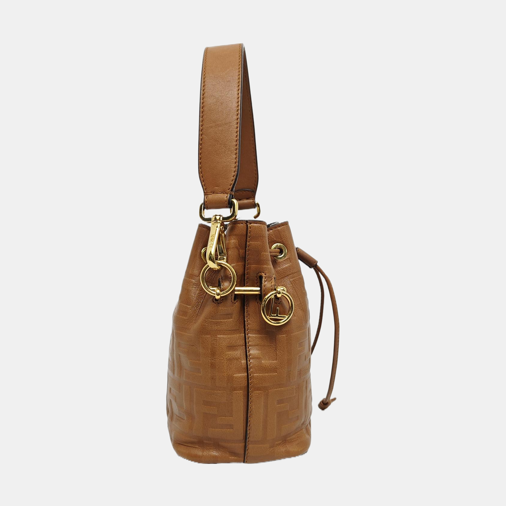 Mon Tresor Mini Calfskin Brown