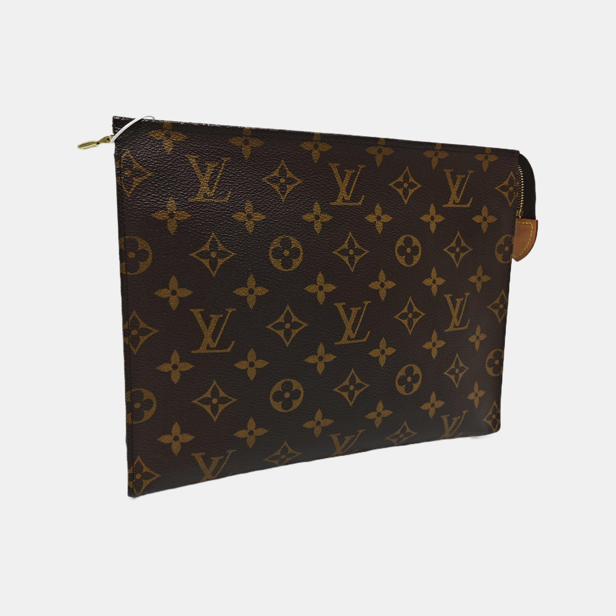 TOILET POCKET 26 Monogram Coated Canvas Brown