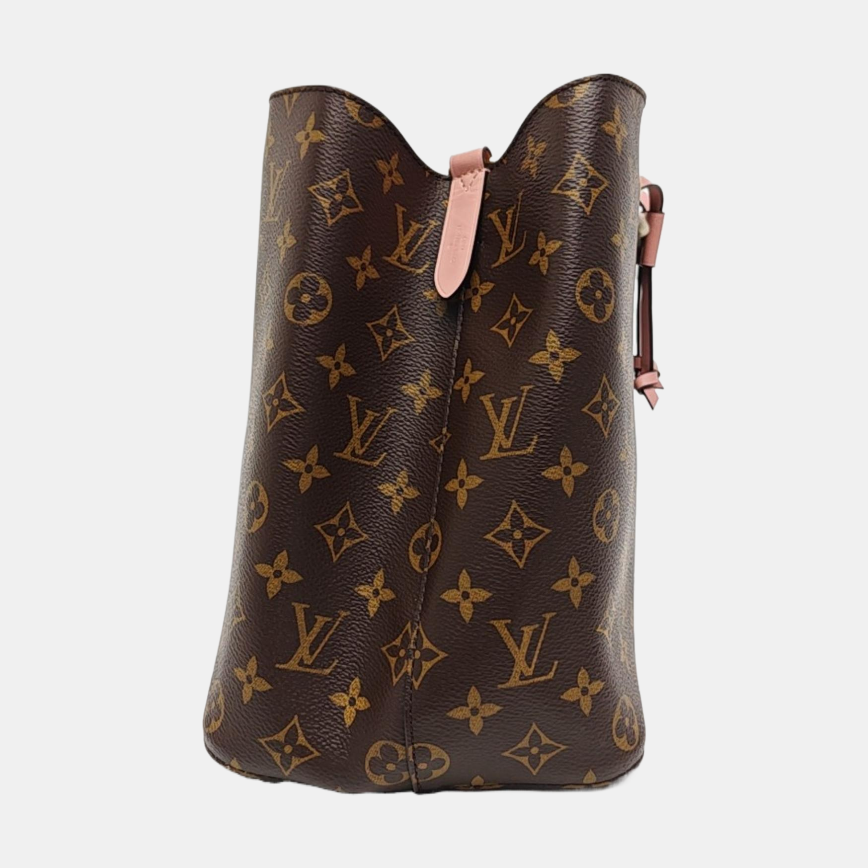 NÉONOÉ MM Monogram Coated Canvas Brown