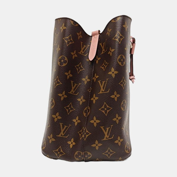 NÉONOÉ MM Monogram Coated Canvas Brown