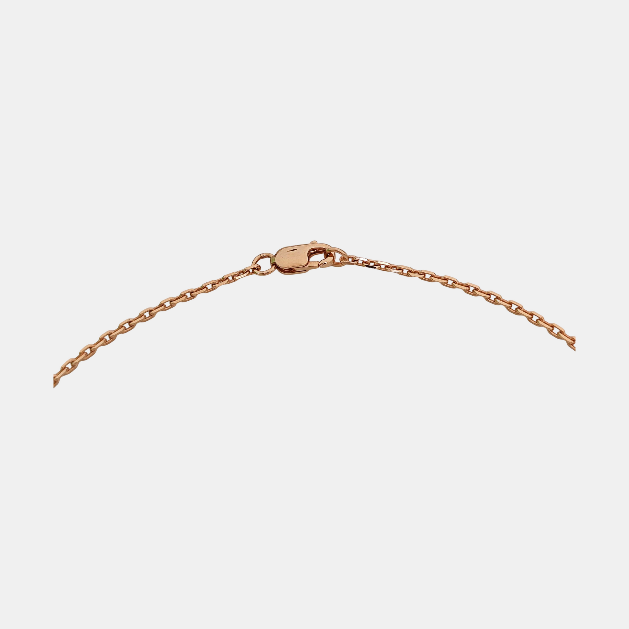 Pop H Metal Rose Gold Necklace