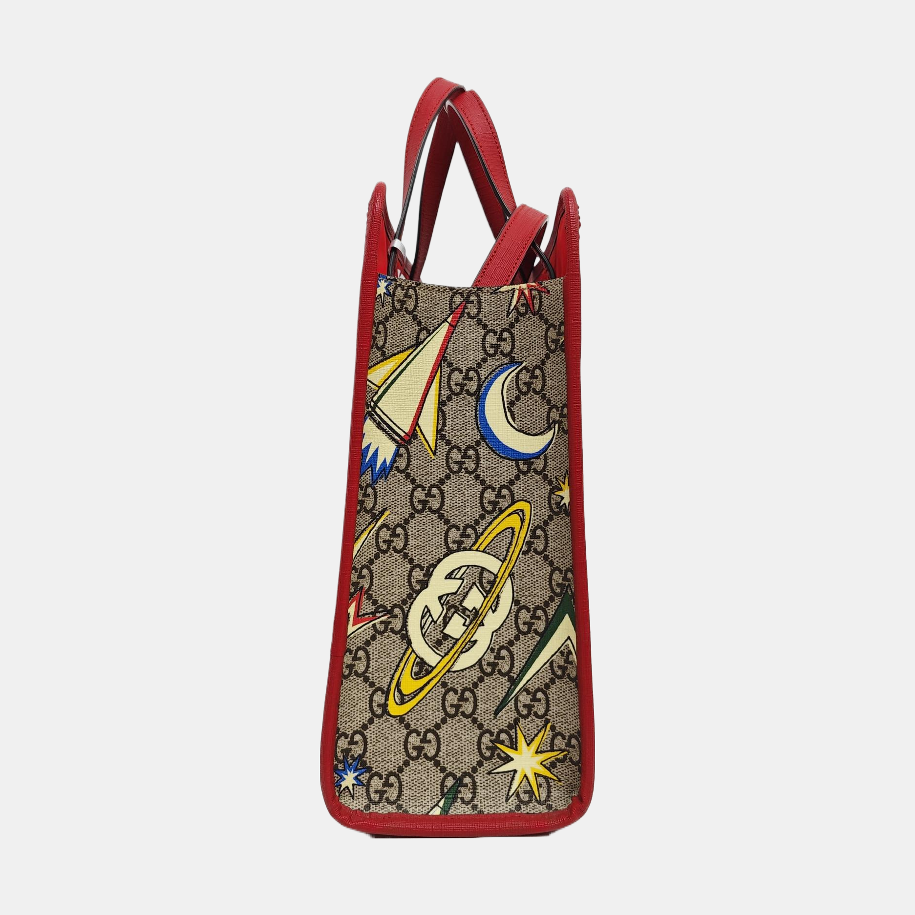 Children’s GG Bucket Monogram Coated Canvas Beige