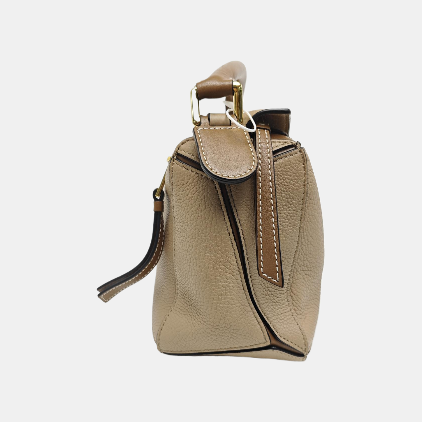 Puzzle Small Calfskin Beige