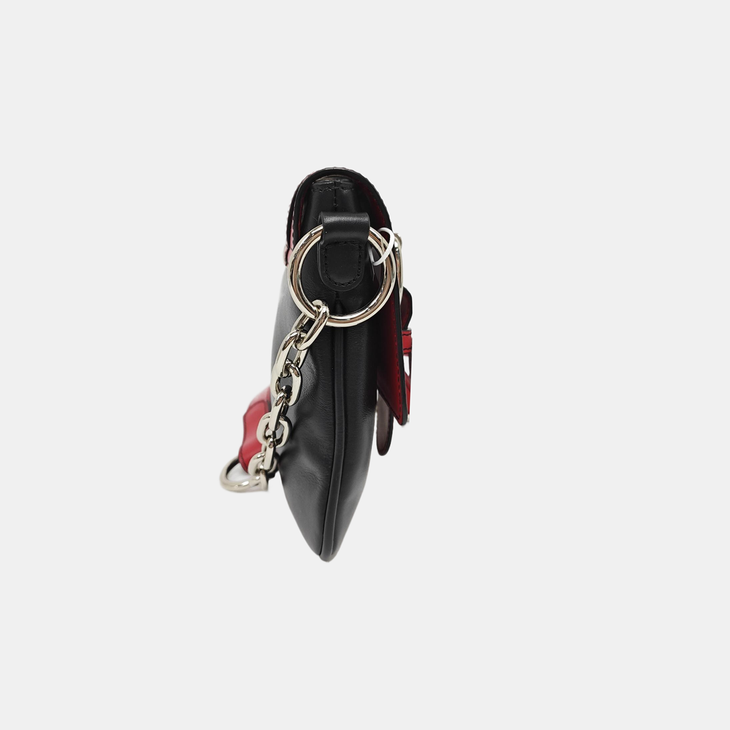Calfskin Shoulder Bag Black