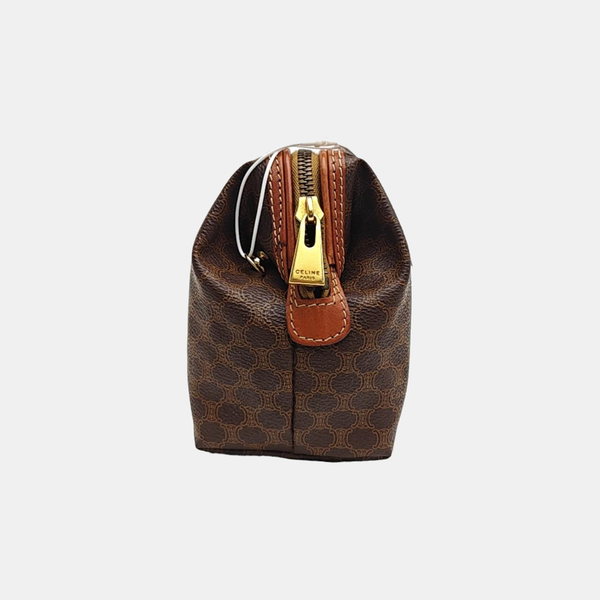 TRIOMPHE CANVAS Small Coated Canvas Brown