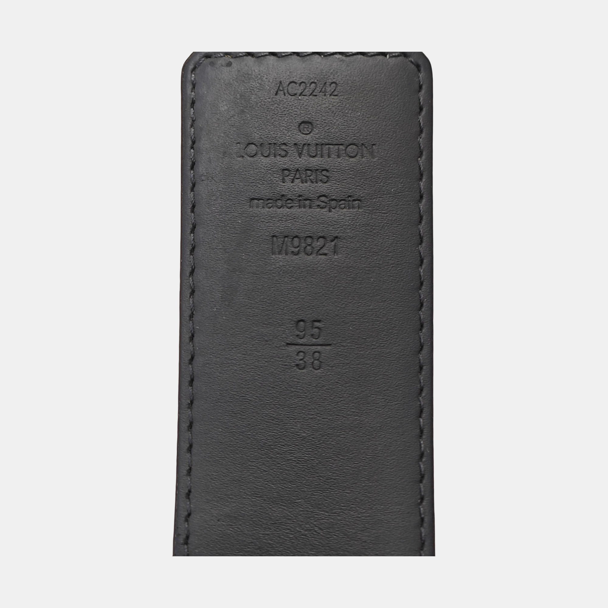 Coated Canvas Belt Brown