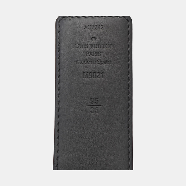 Coated Canvas Belt Brown