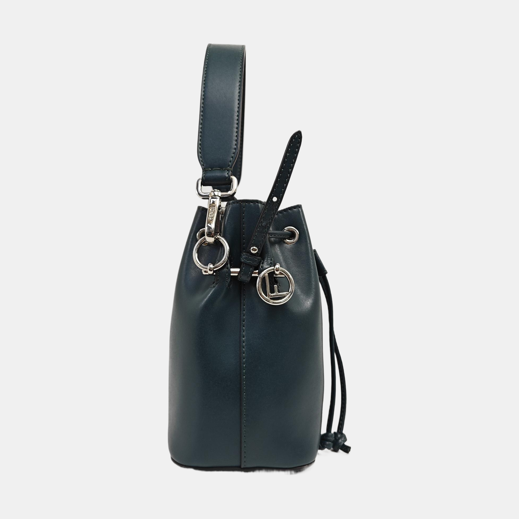 Mon Tresor Mini Calfskin Blue