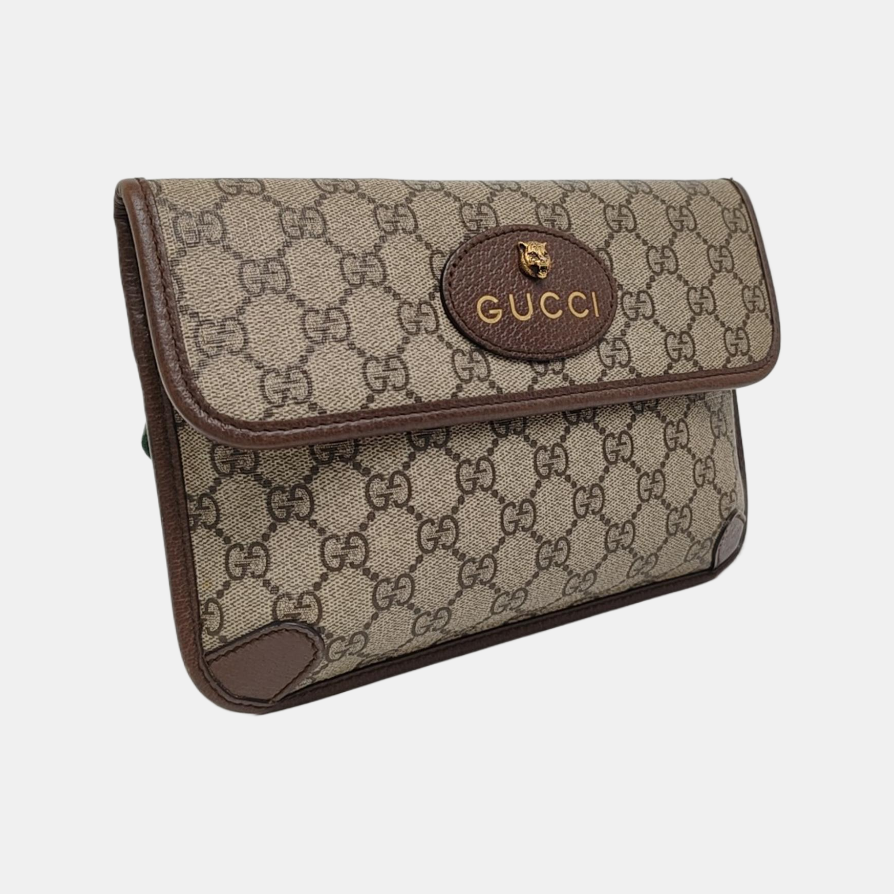 Neo Vintage Monogram Coated Canvas Beige