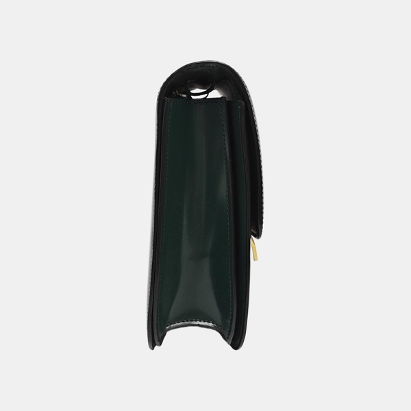 CLASSIC BOX Piel de ternera mediana Verde