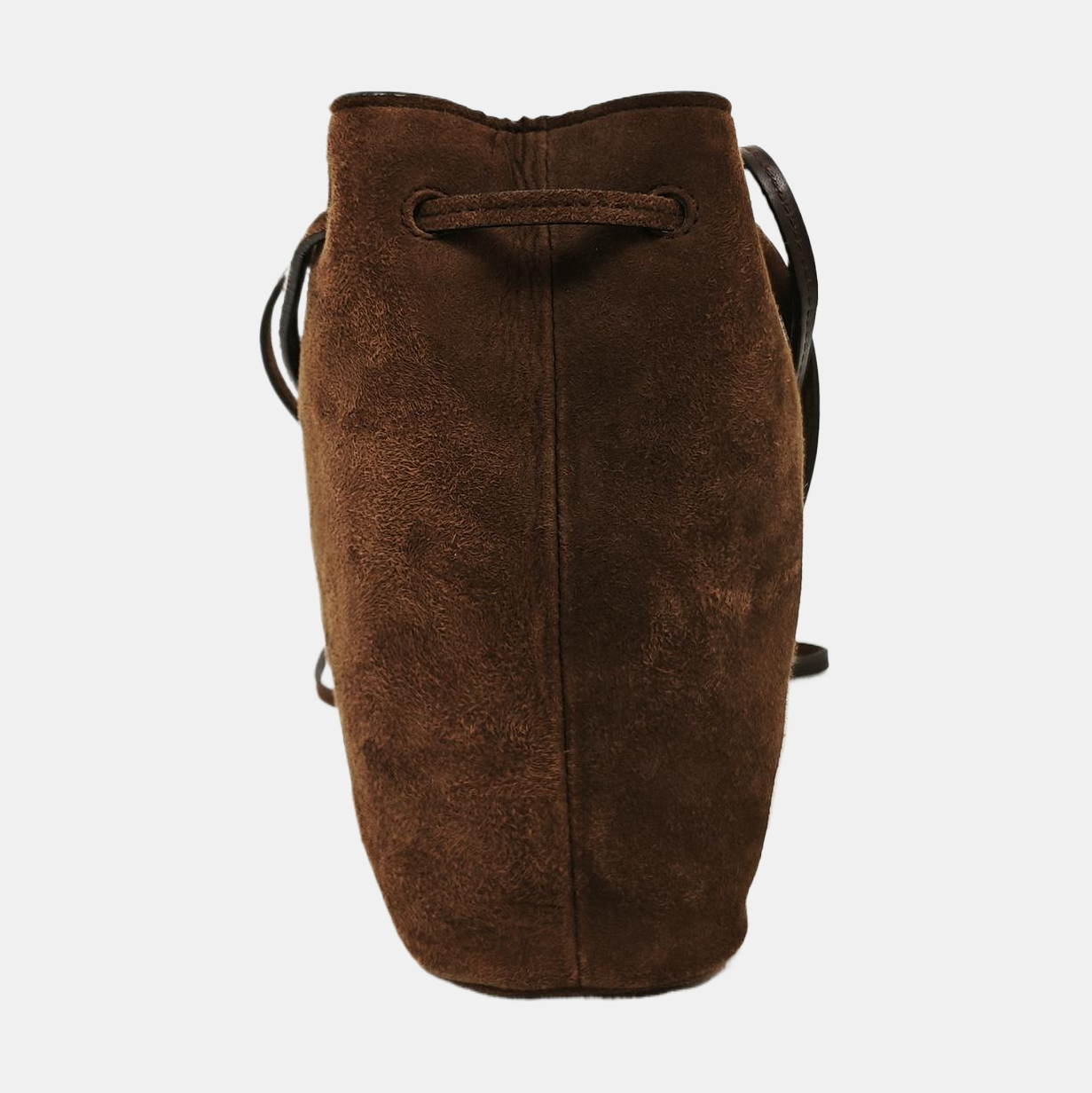 Suede Shoulder Bag Brown