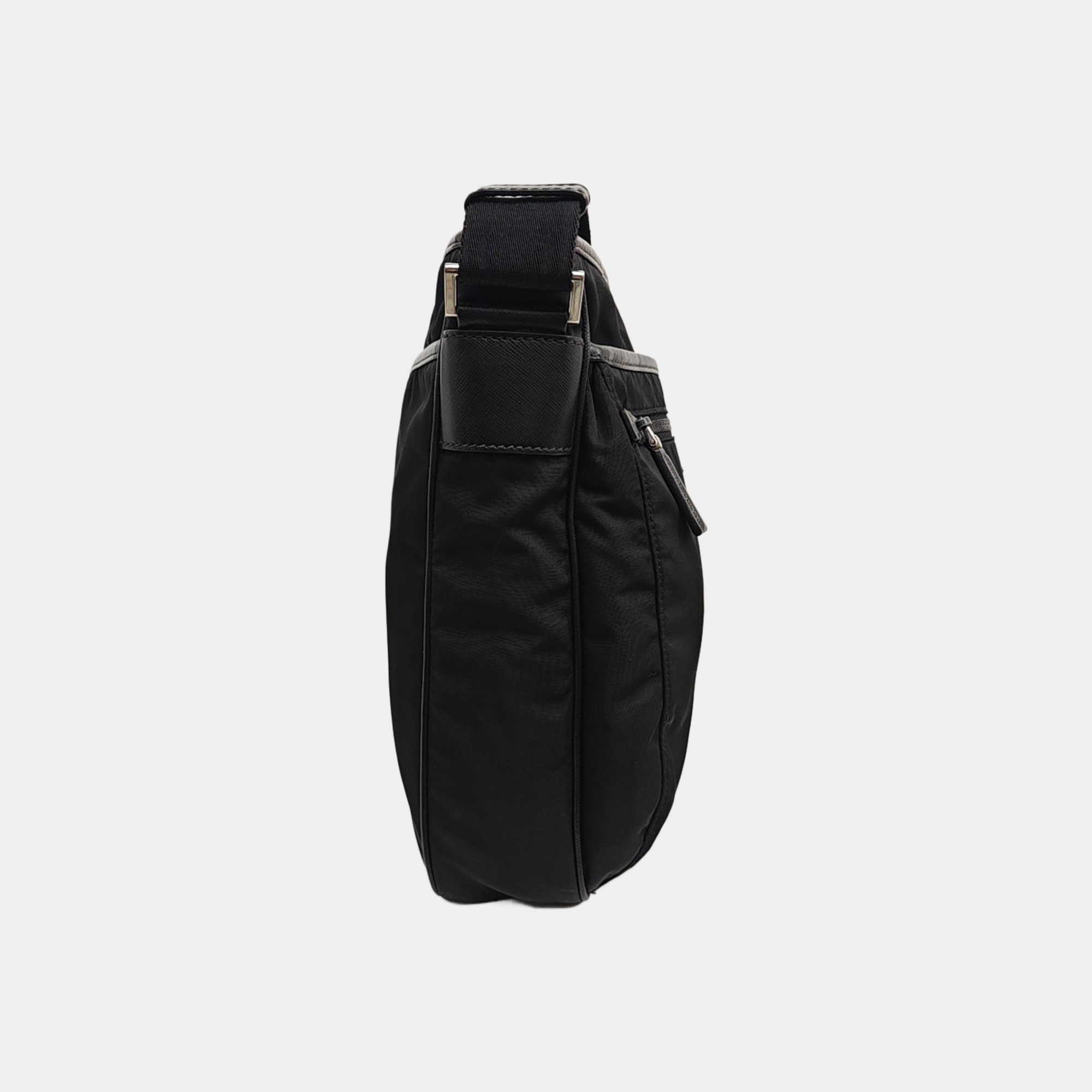 Nylon Crossbody Bag Nylon Black