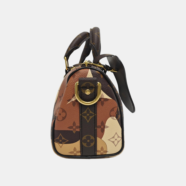 Monogram Coated Canvas Brown