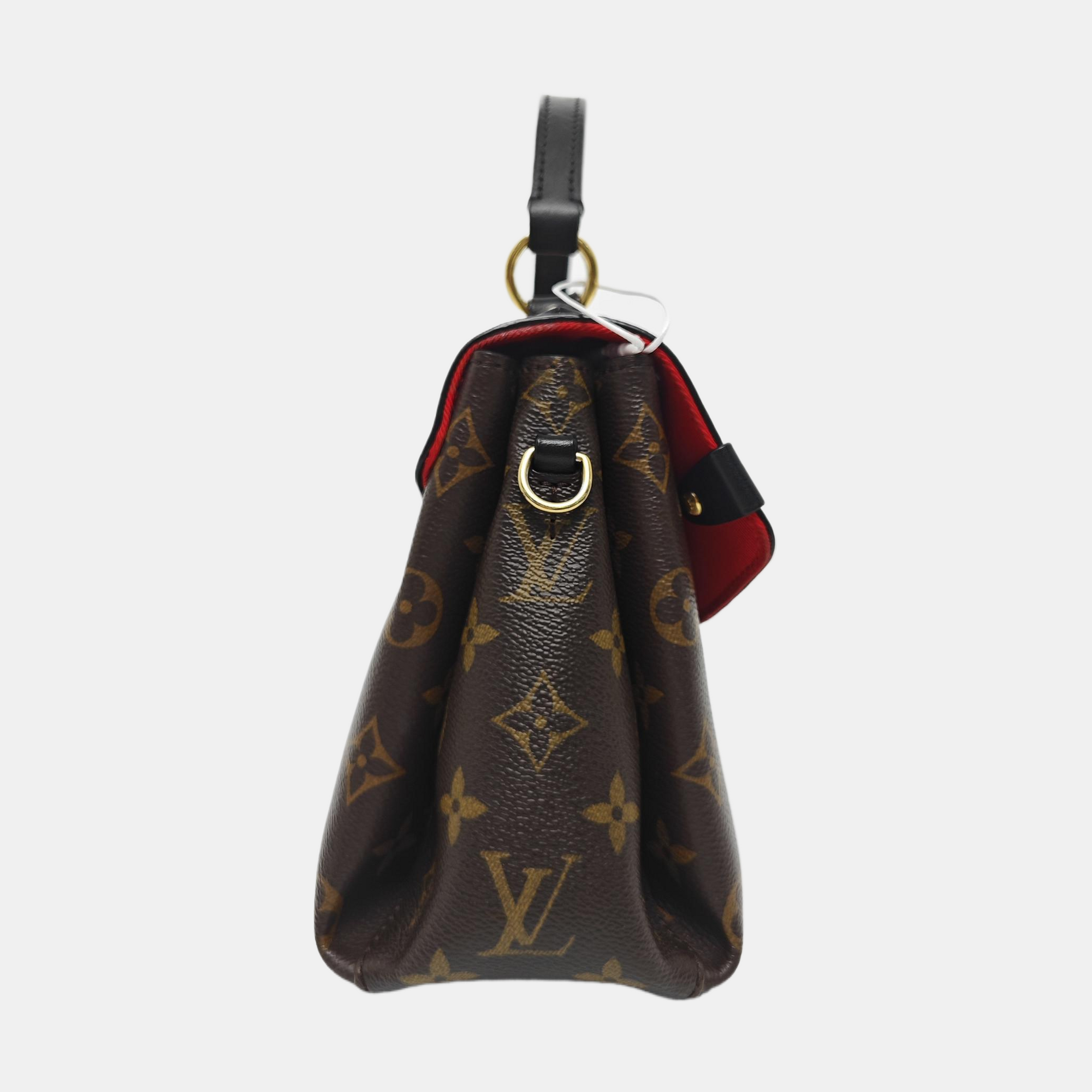 GEORGES BB Monogram Coated Canvas Brown