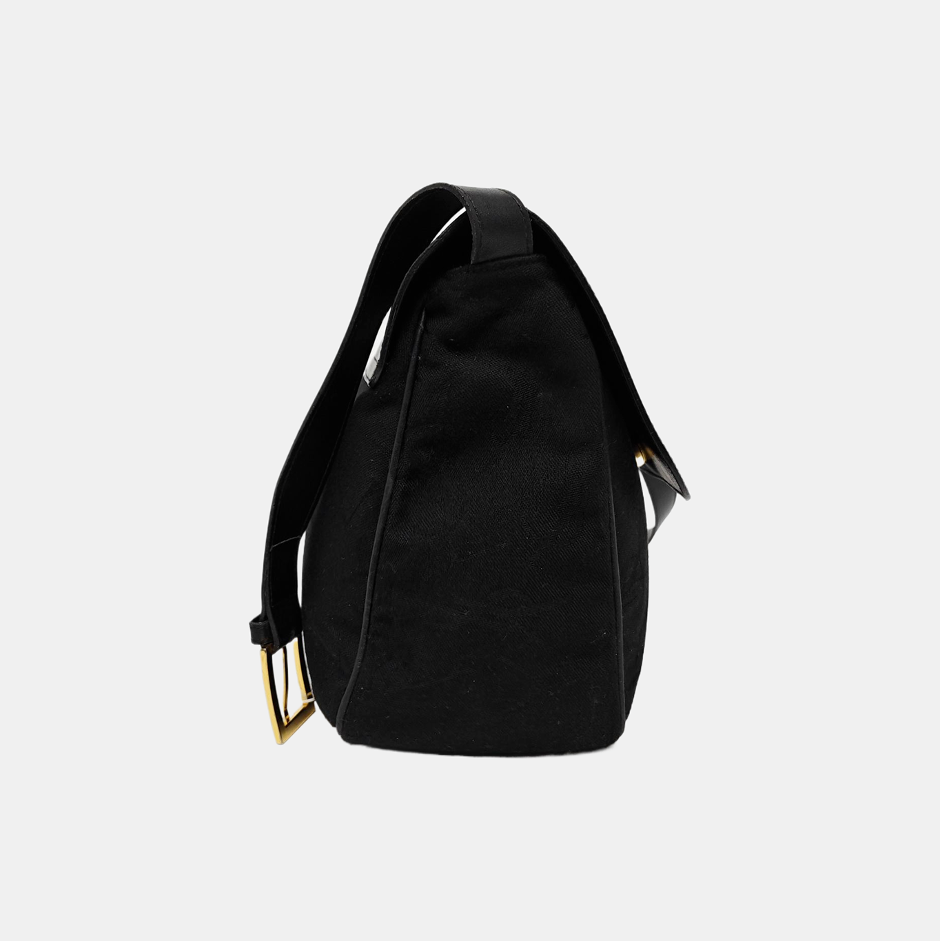 Canvas Shoulder Bag Black