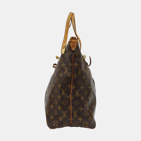 PALERMO GM Monogram Coated Canvas Brown