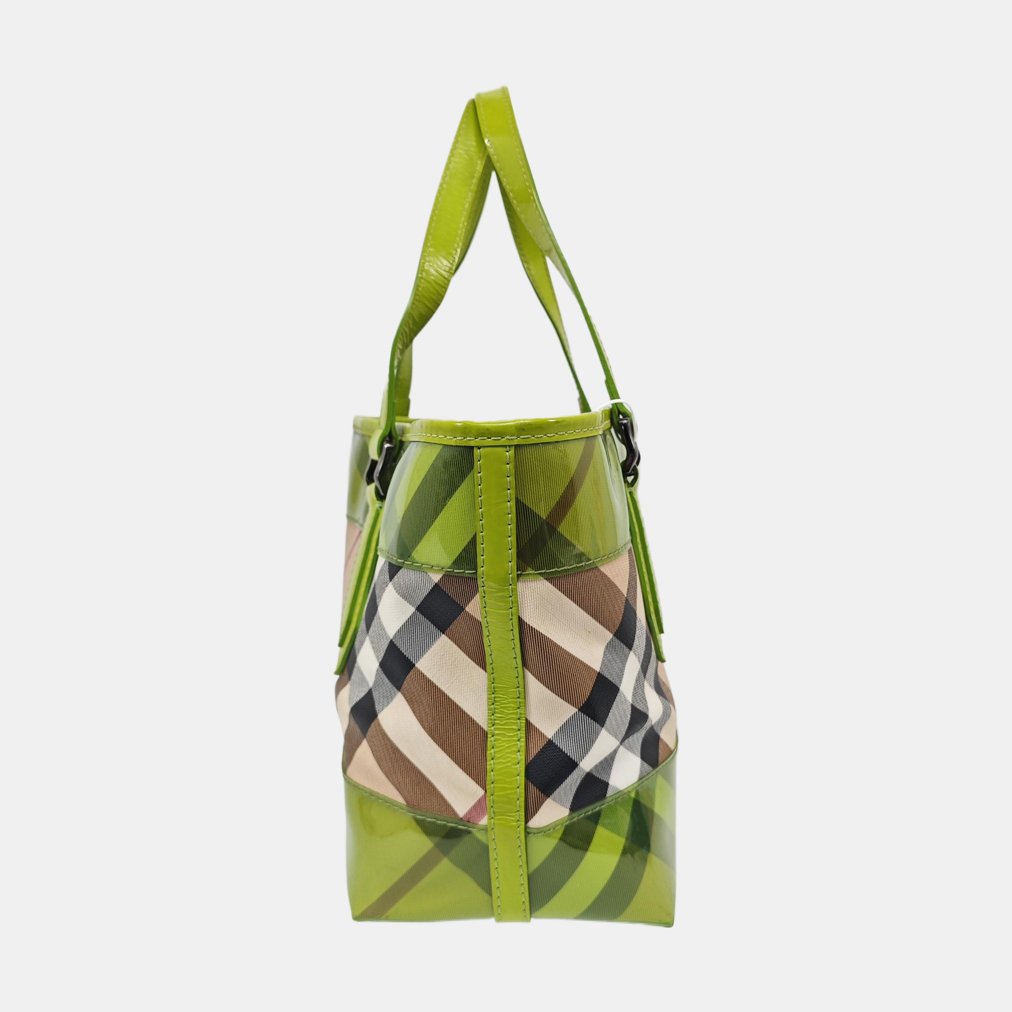 Coated Canvas Tote Bag Medium Multicolor