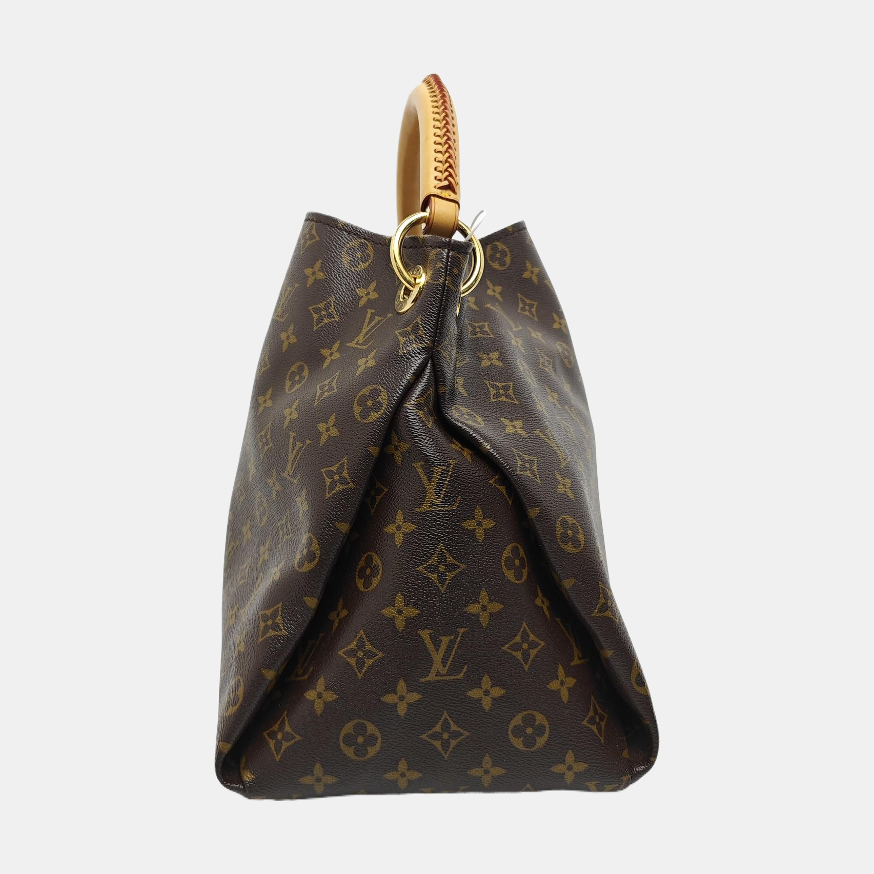 ARTSY MM Monogram Coated Canvas Brown
