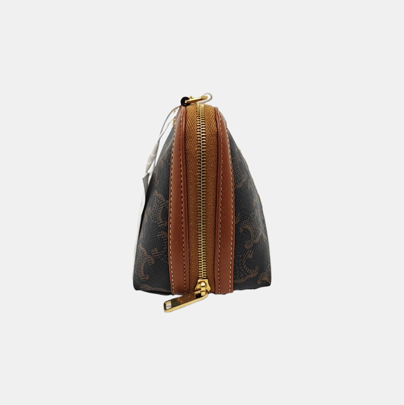 TRIOMPHE Mini Coated Canvas Brown