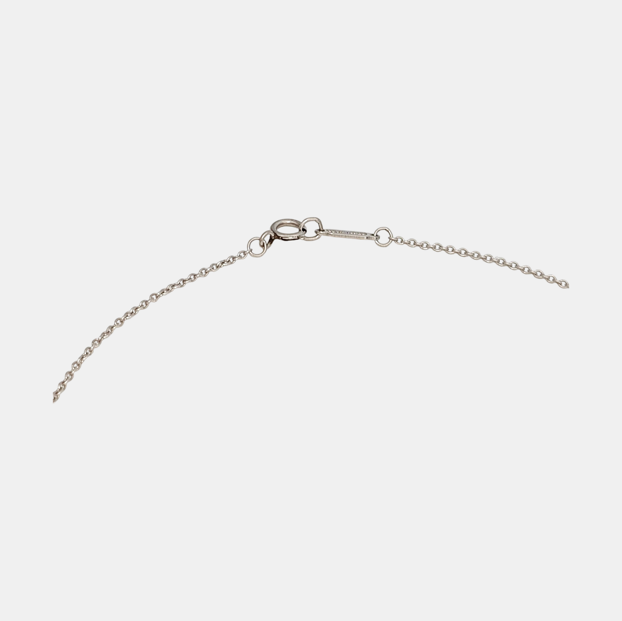 Tiffany Keys Platinum 950 Silver Necklace