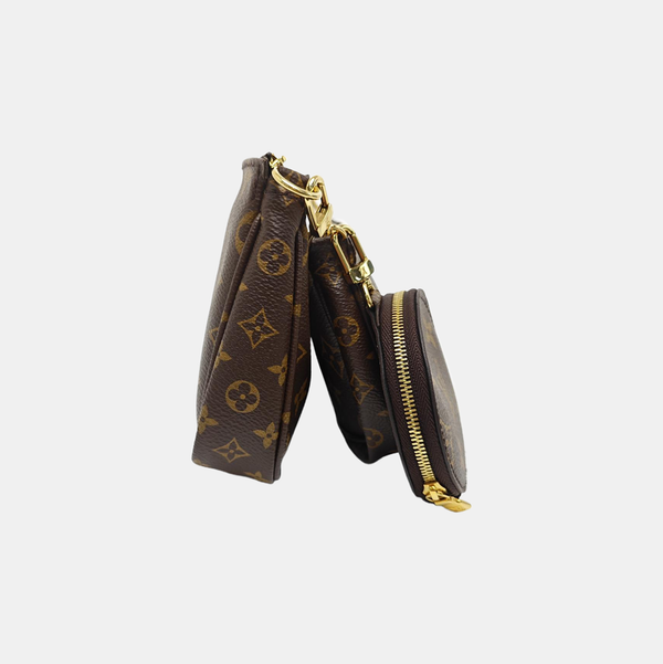 MULTI Monogram Coated Canvas Brown