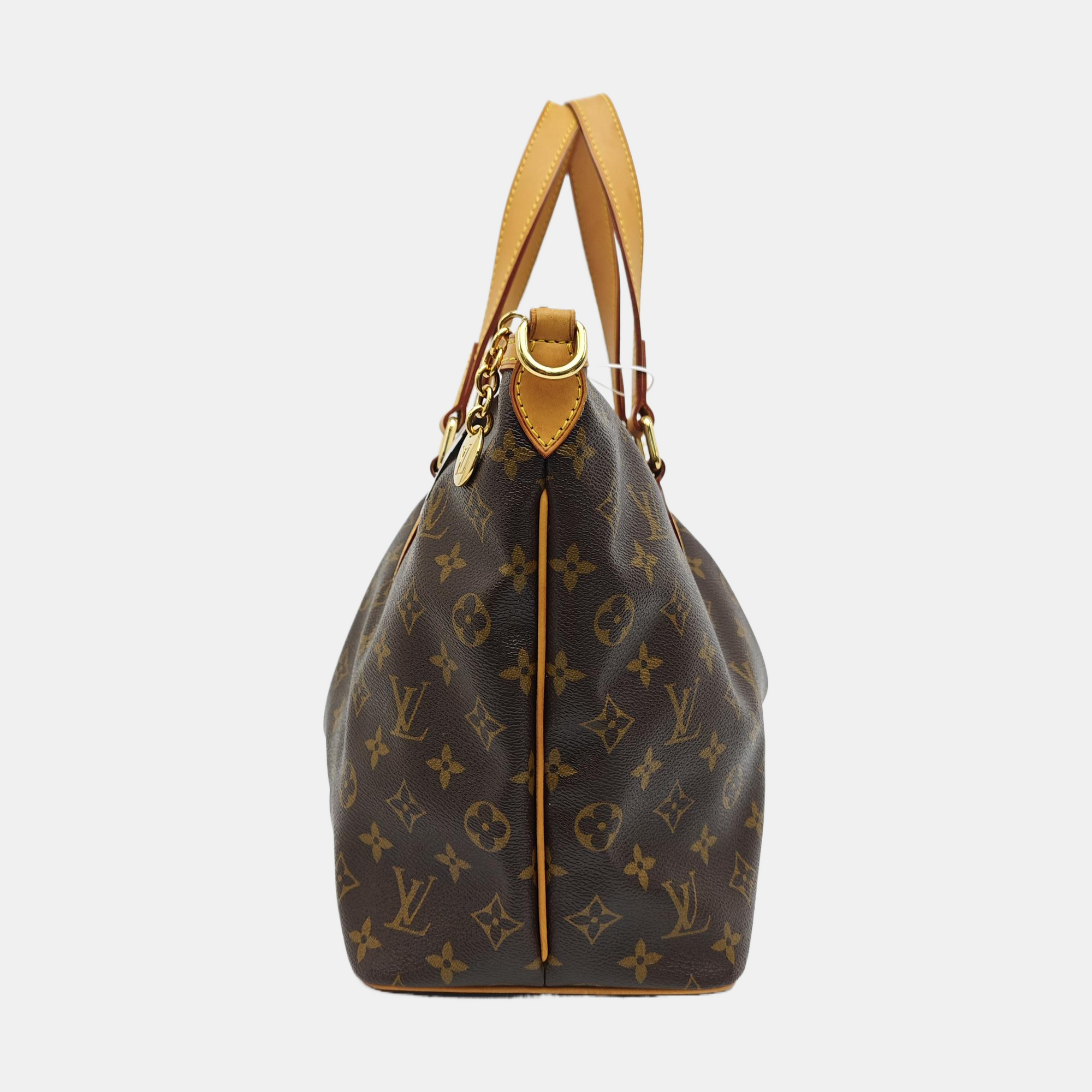 PALERMO PM Monogram Coated Canvas Brown