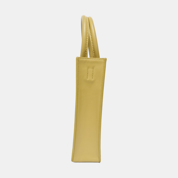 Calfskin Shoulder Bag Yellow