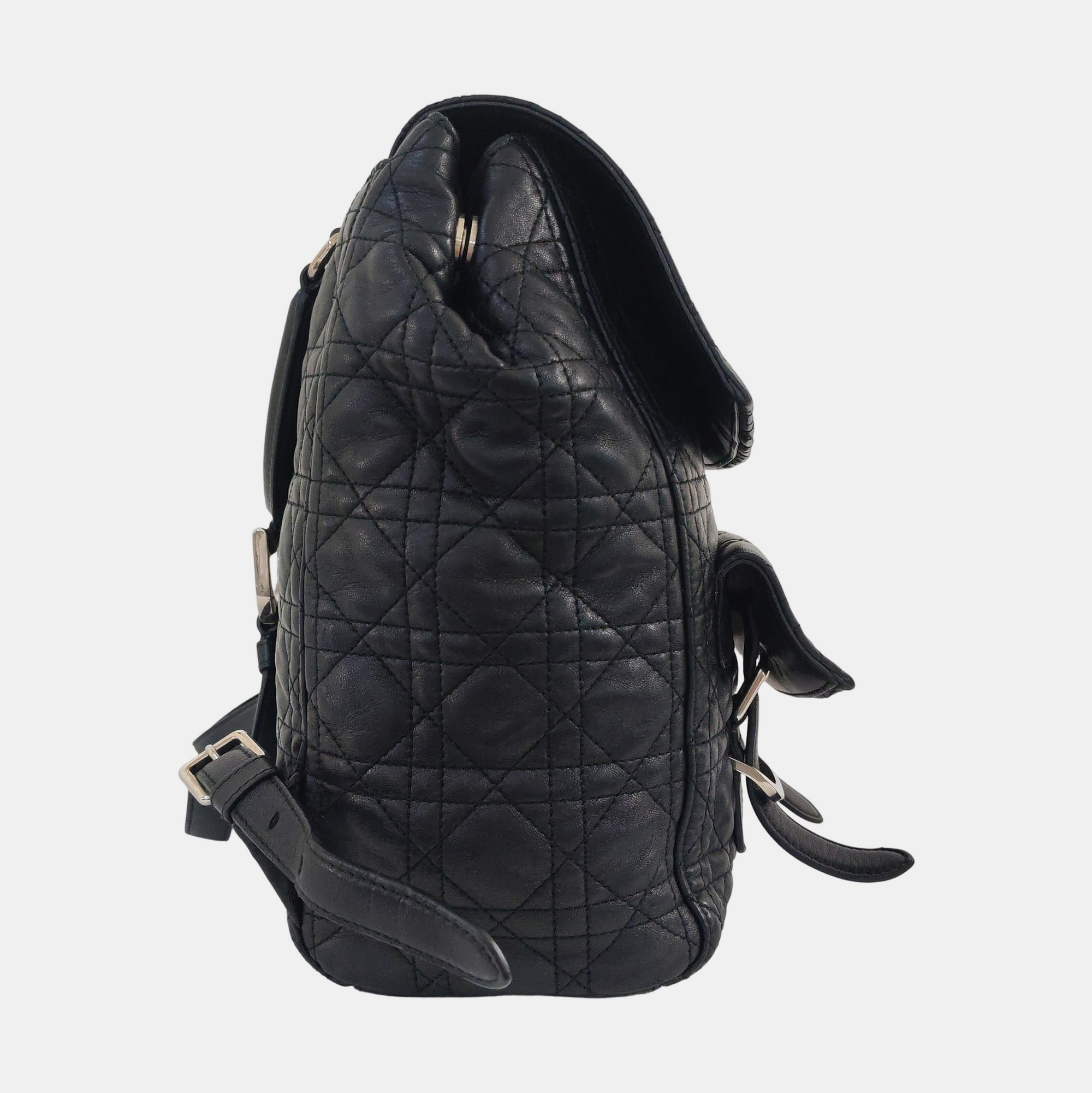 Stardust Cannage Lambskin Black