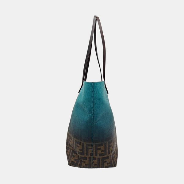 Coated Canvas Tote Bag Multicolor