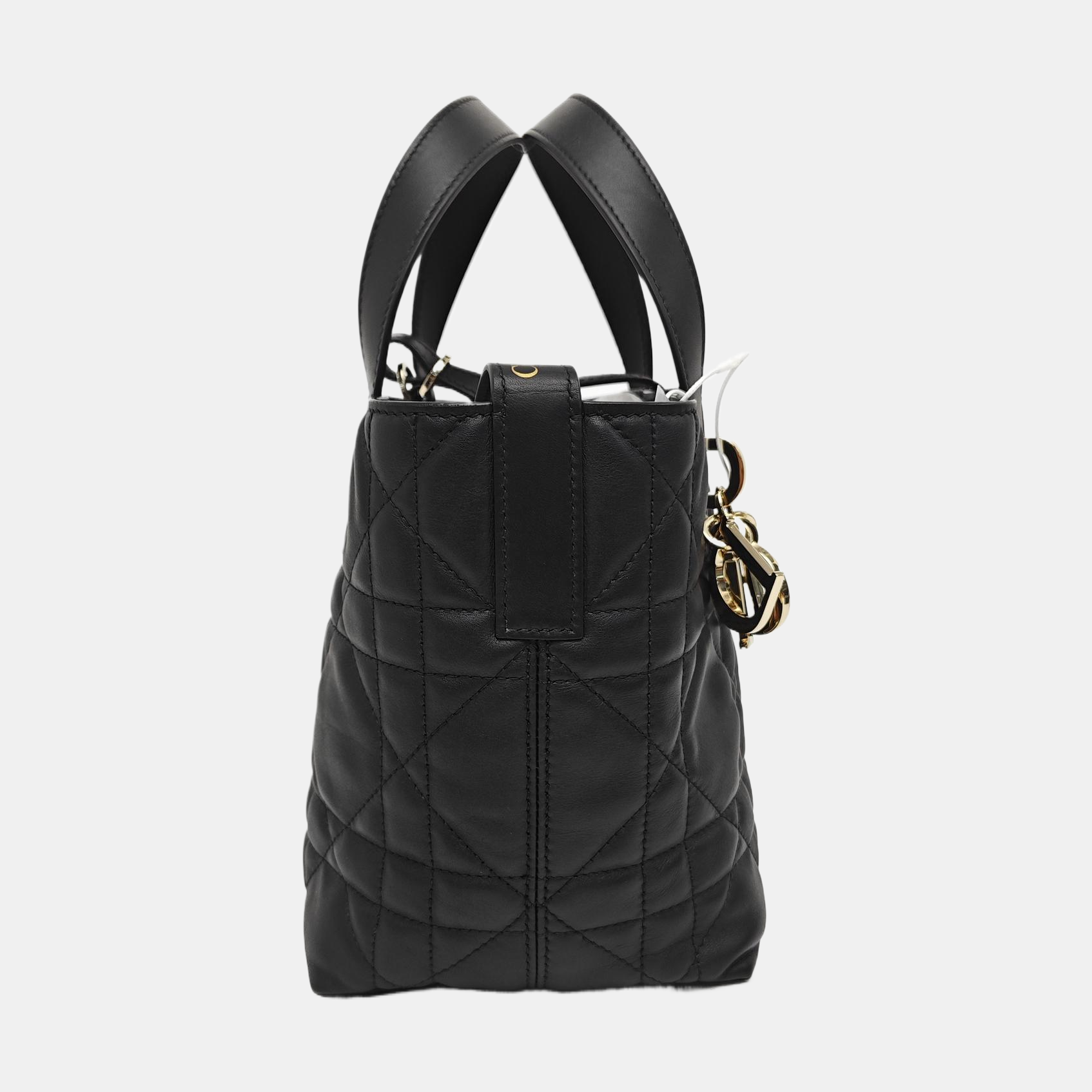 Toujours Small Cannage Calfskin Black